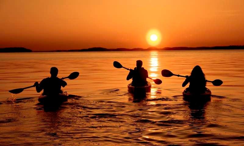 Kayaking at Lake Ouachita State Park