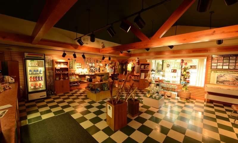 Gift shop at  Withrow Springs State Park