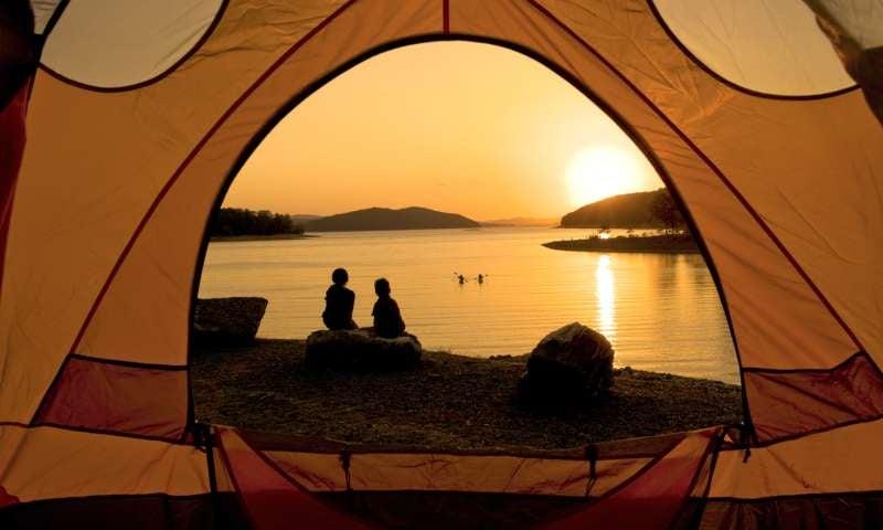 Camping at Lake Ouachita State Park
