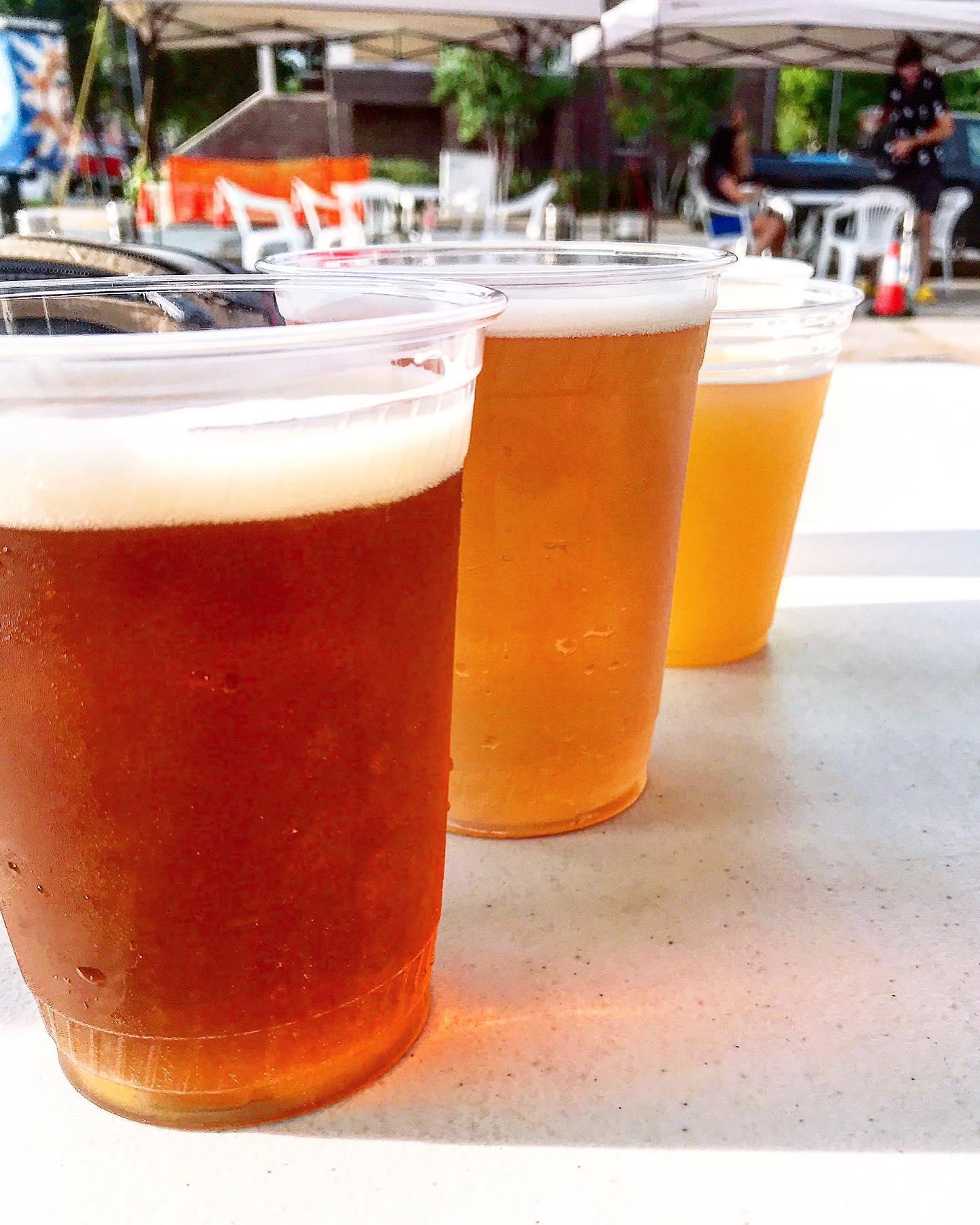 Beers at Flyway Brewing