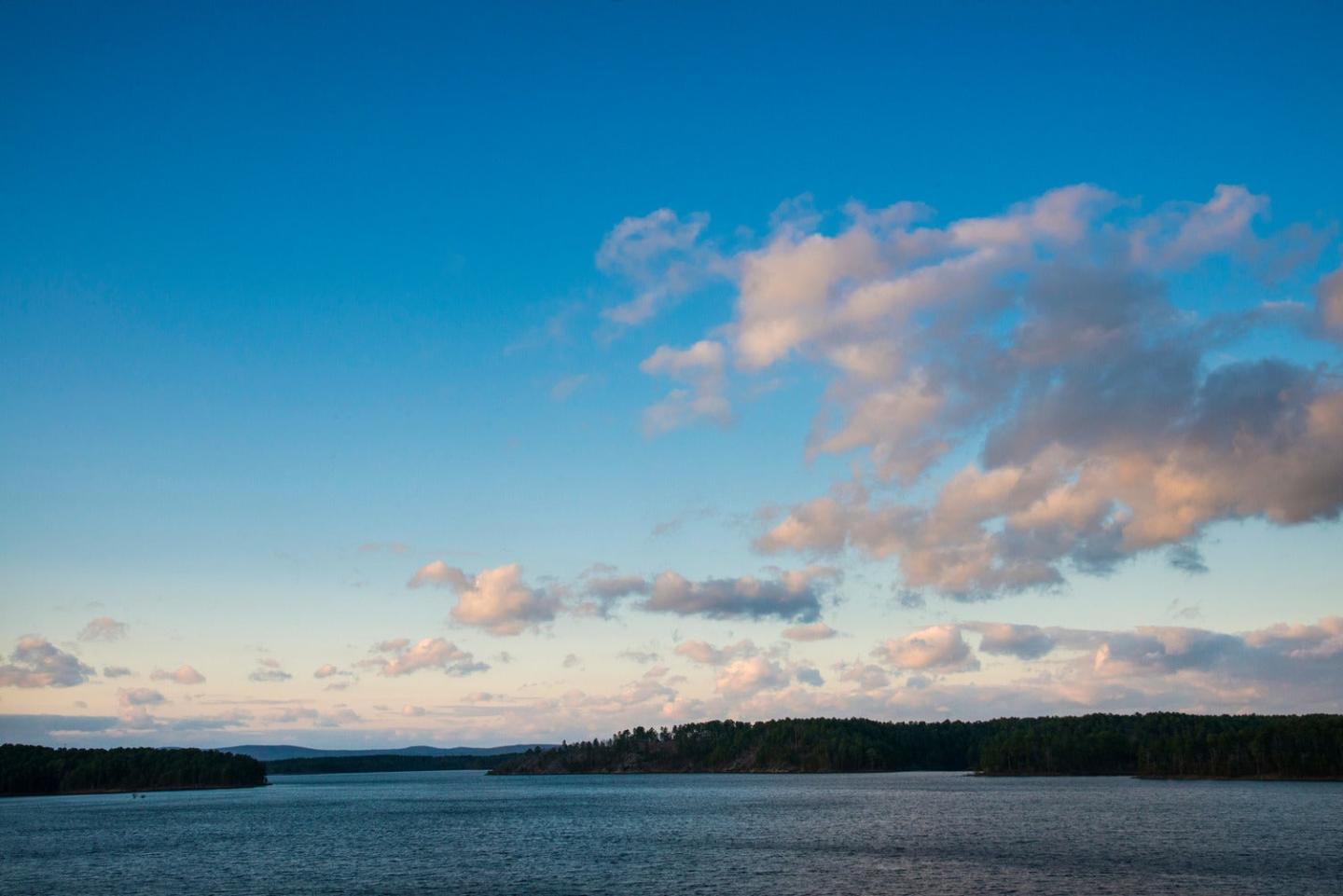 Lake view at DeGray Lake Resort State Park