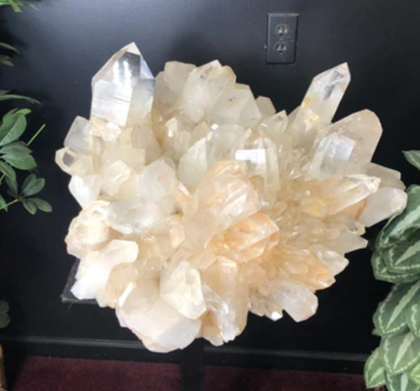 Large Quartz Crystal In Ron Coleman Mining Gallery
