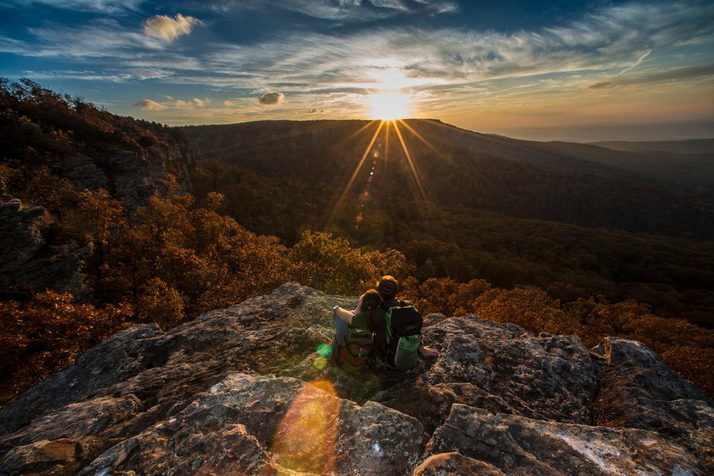 Views from Mount Magazine State Park