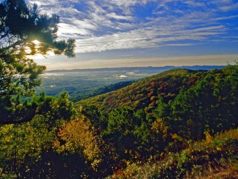 View from Queen Wilhelmina State Park