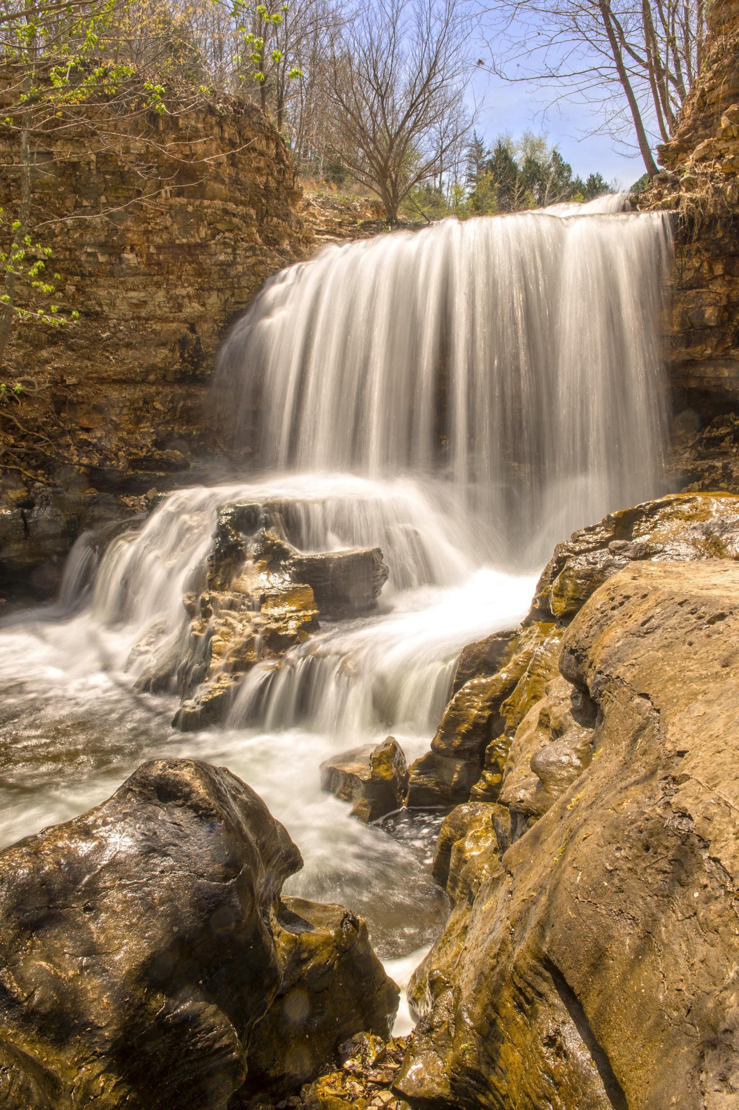 Tanyard Creek Falls at Blowing Springs Park