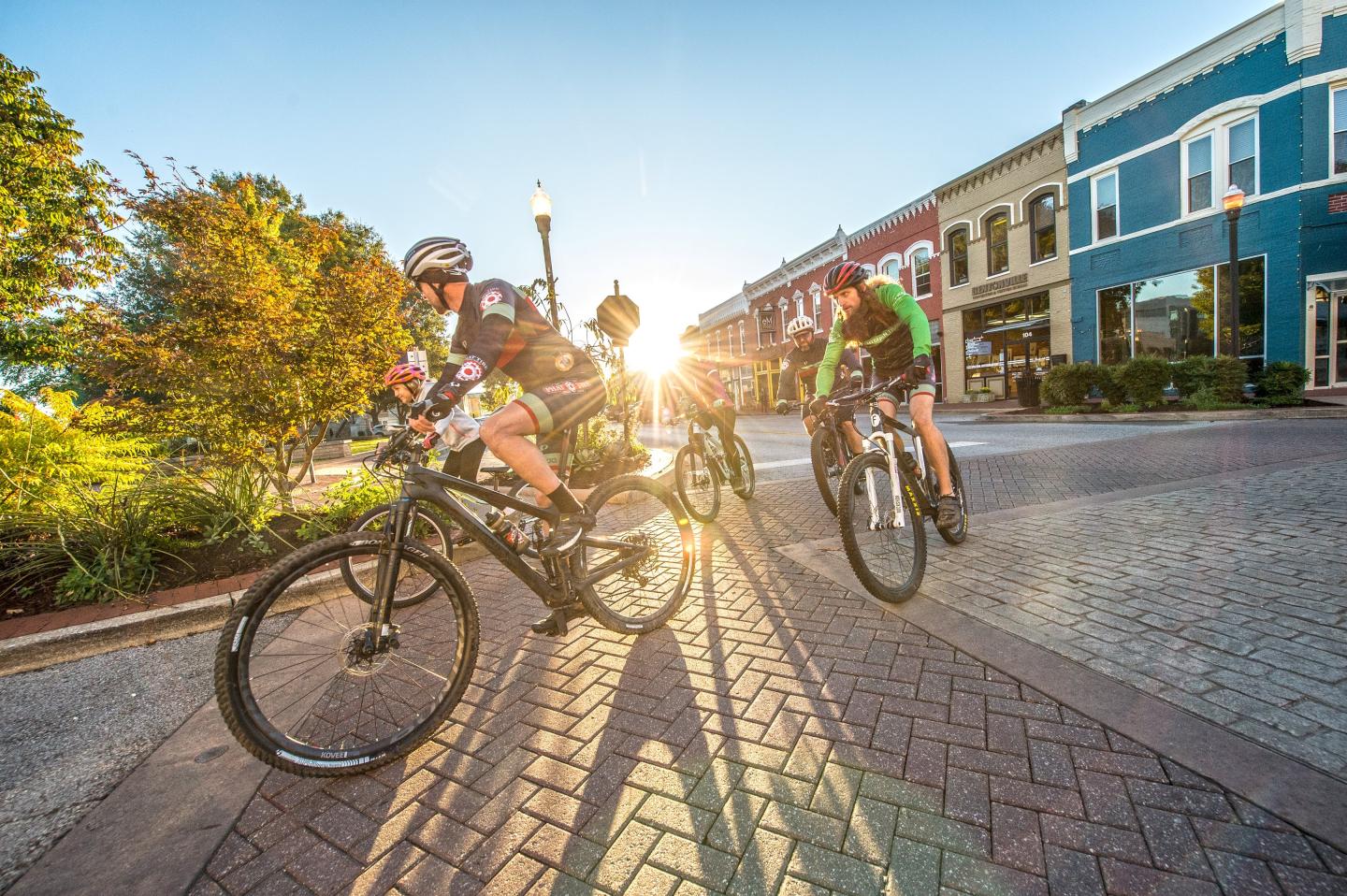 Biking the Razorback Regional Greenway