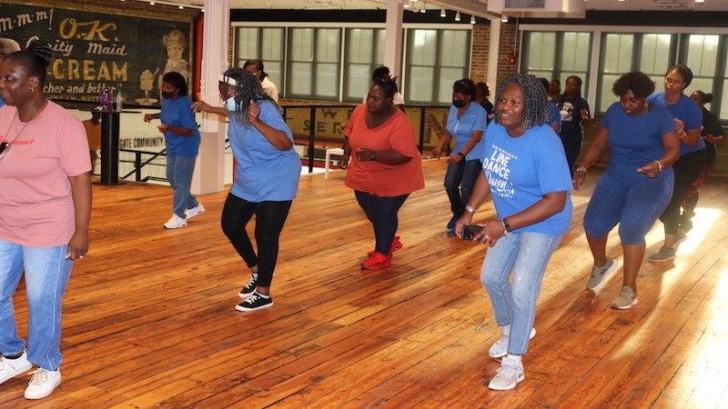 The Arts &amp;amp; Science Center hosts "ART WORKS Presents" every other month, featuring a variety of interactive, creative topics for audience participation. September featured ART WORKS Presents: Just Dance.