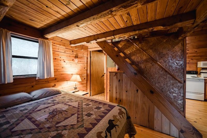 Bedroom in cabin