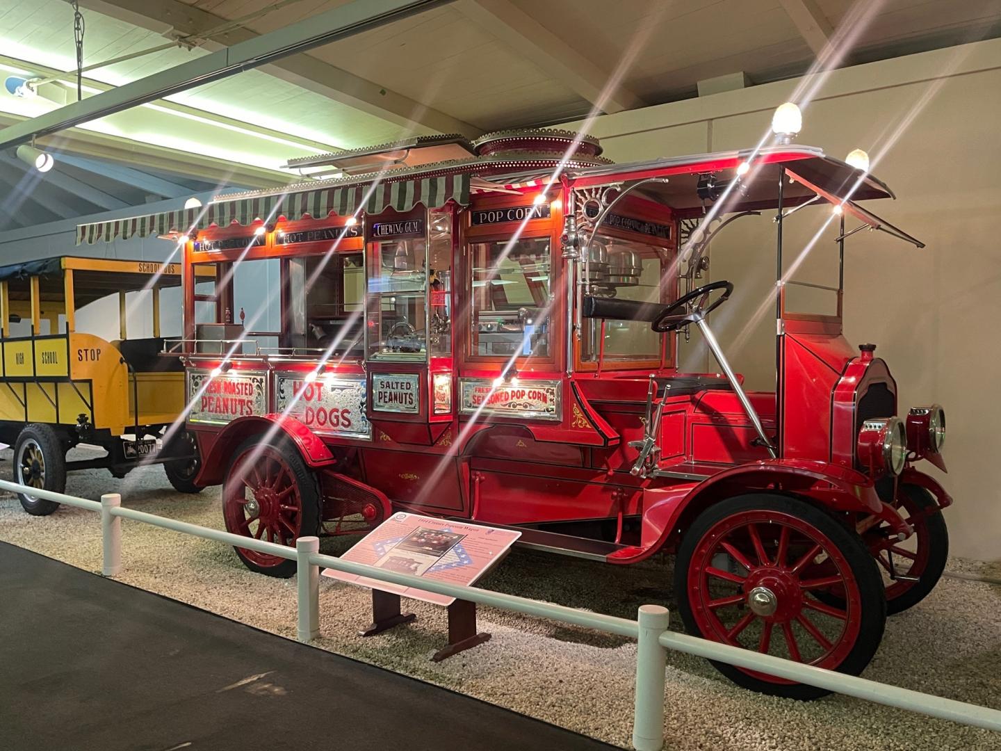 It's easy to spend hours taking in all the interesting automobiles.