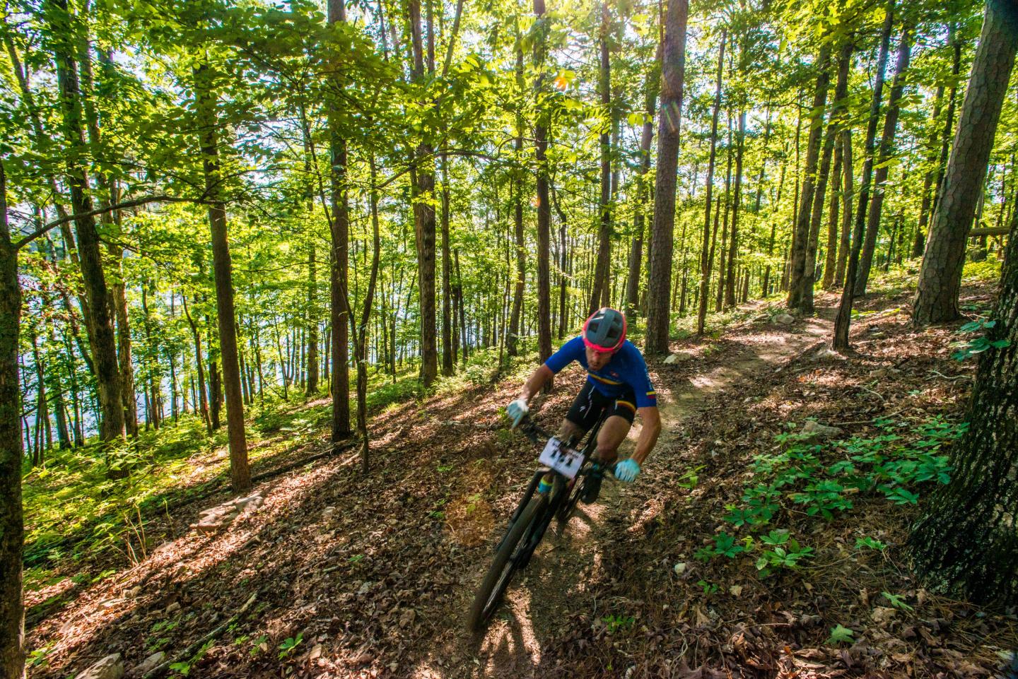Mountain biking at nearby Iron Mountain mountain bike trails