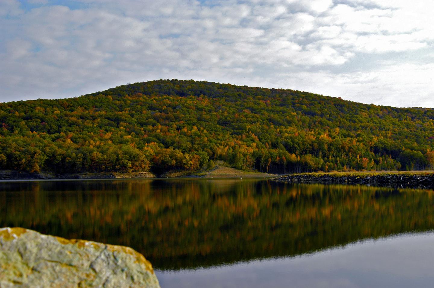 Fall is a beautiful time to visit Lake Fort Smith State Park