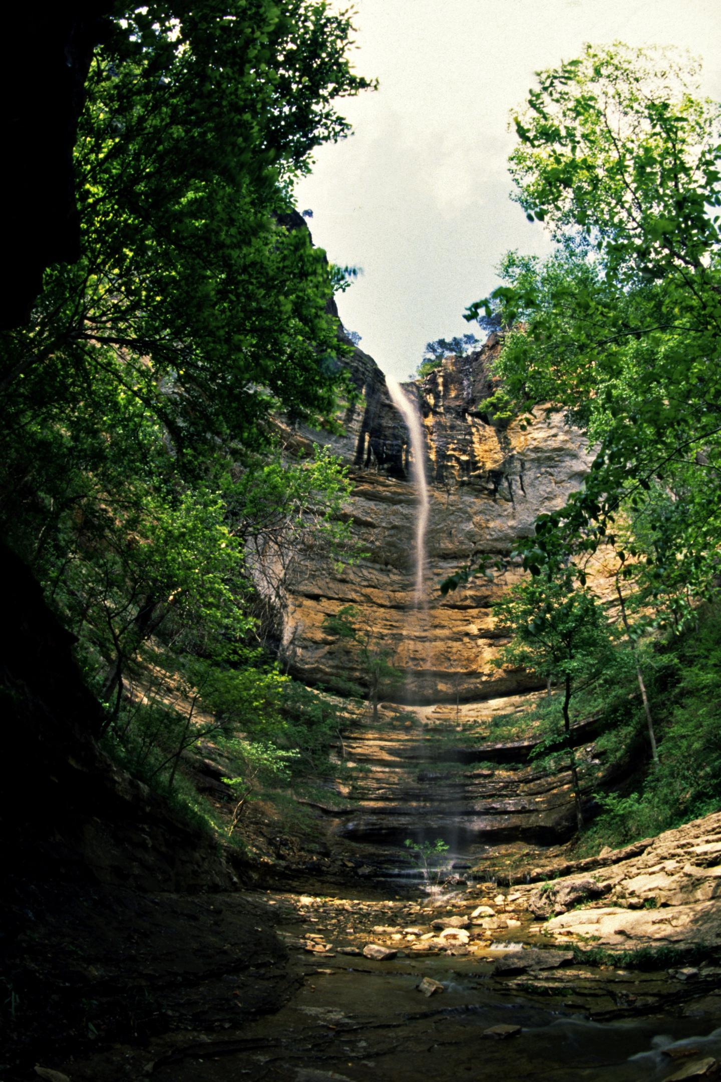 Hemmed-In Hollow Falls