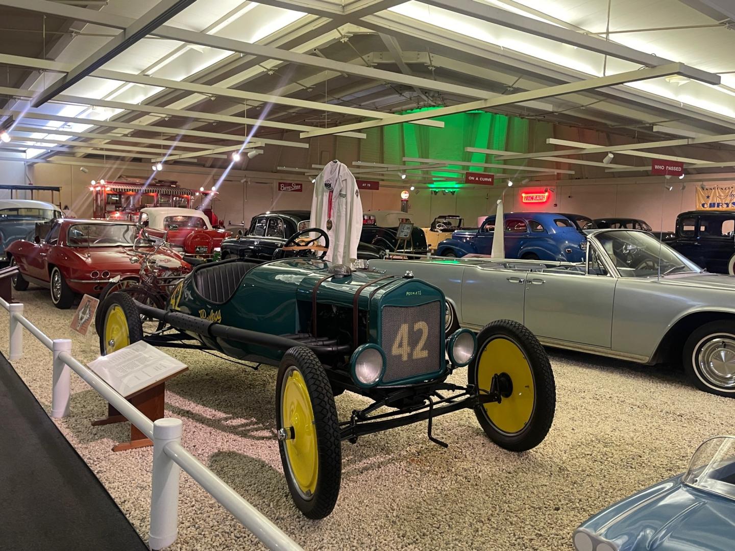 From the moment you park, The Museum of Automobiles is a marvel to behold., 1981 DeLorean DMC12, Transportation history comes to life!, View more than 50 fully-restored vehicles ranging in year from 1904 to 1981., It's easy to spend hours taking in all the interesting automobiles. , It's hard to pick a favorite with so many vehicles on display.