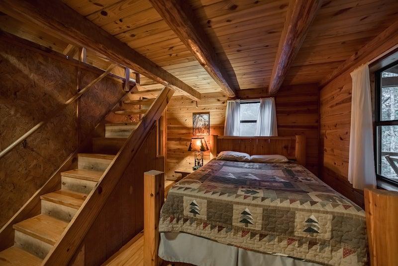 Bedroom in cabin