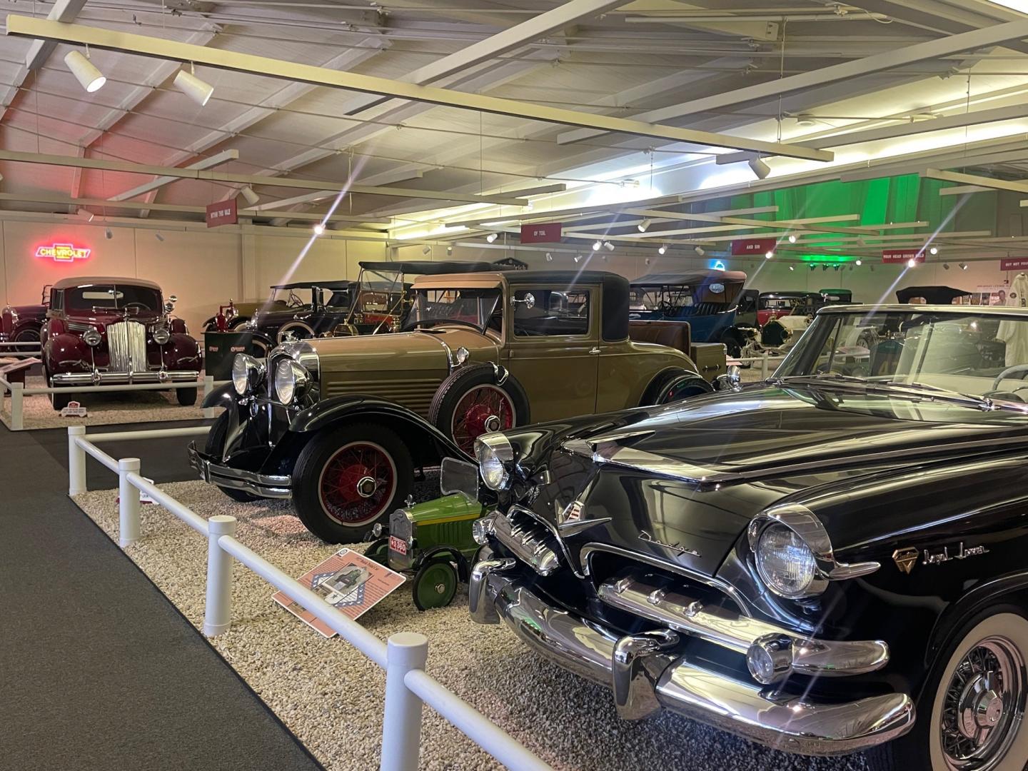 View more than 50 fully-restored vehicles ranging in year from 1904 to 1981.