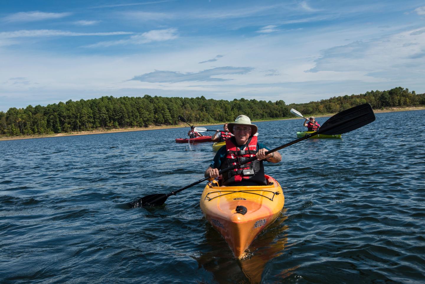 Rent a kayak and explore DeGray Lake