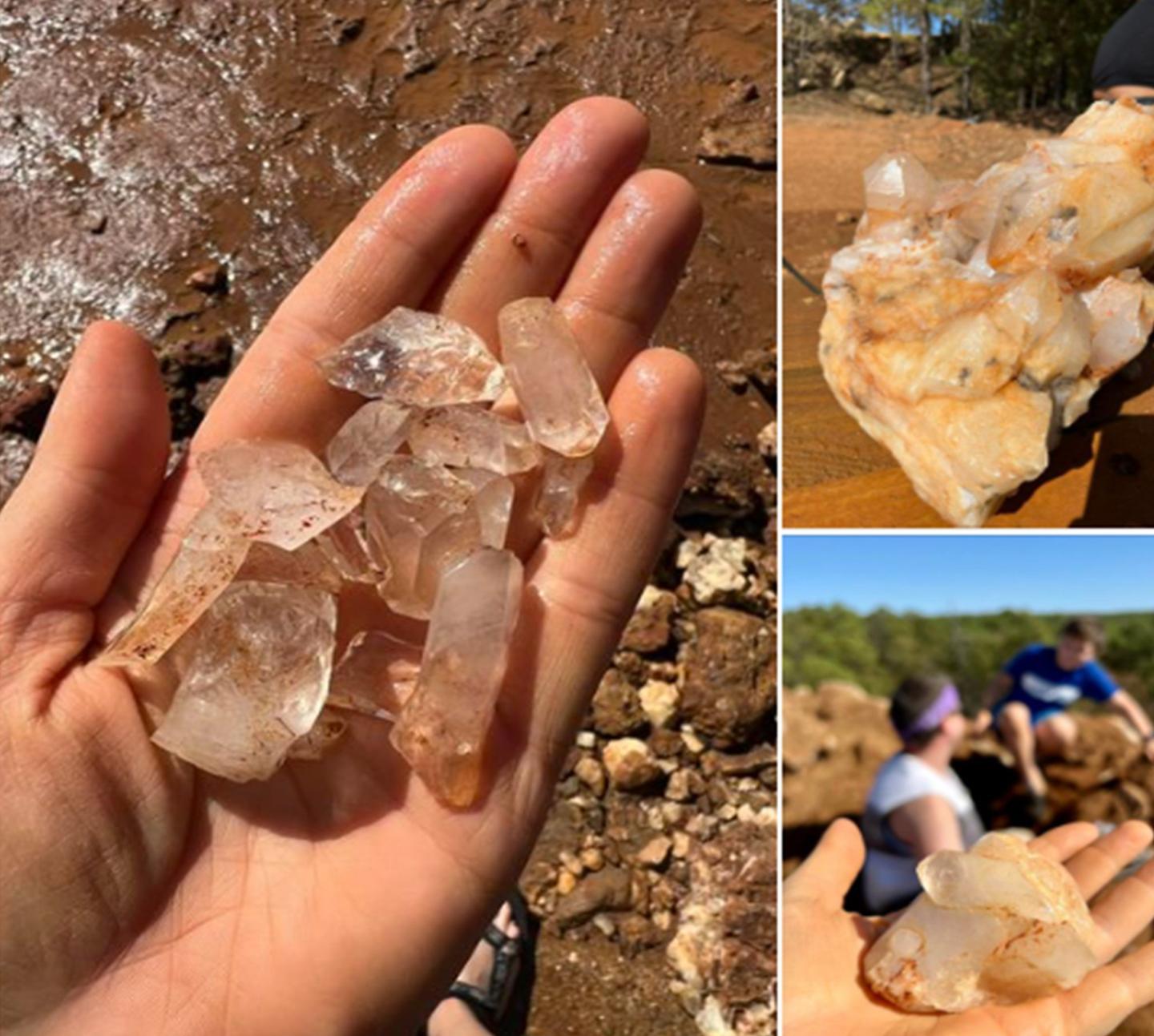 Come dig your own crystals at Ron Coleman Mining