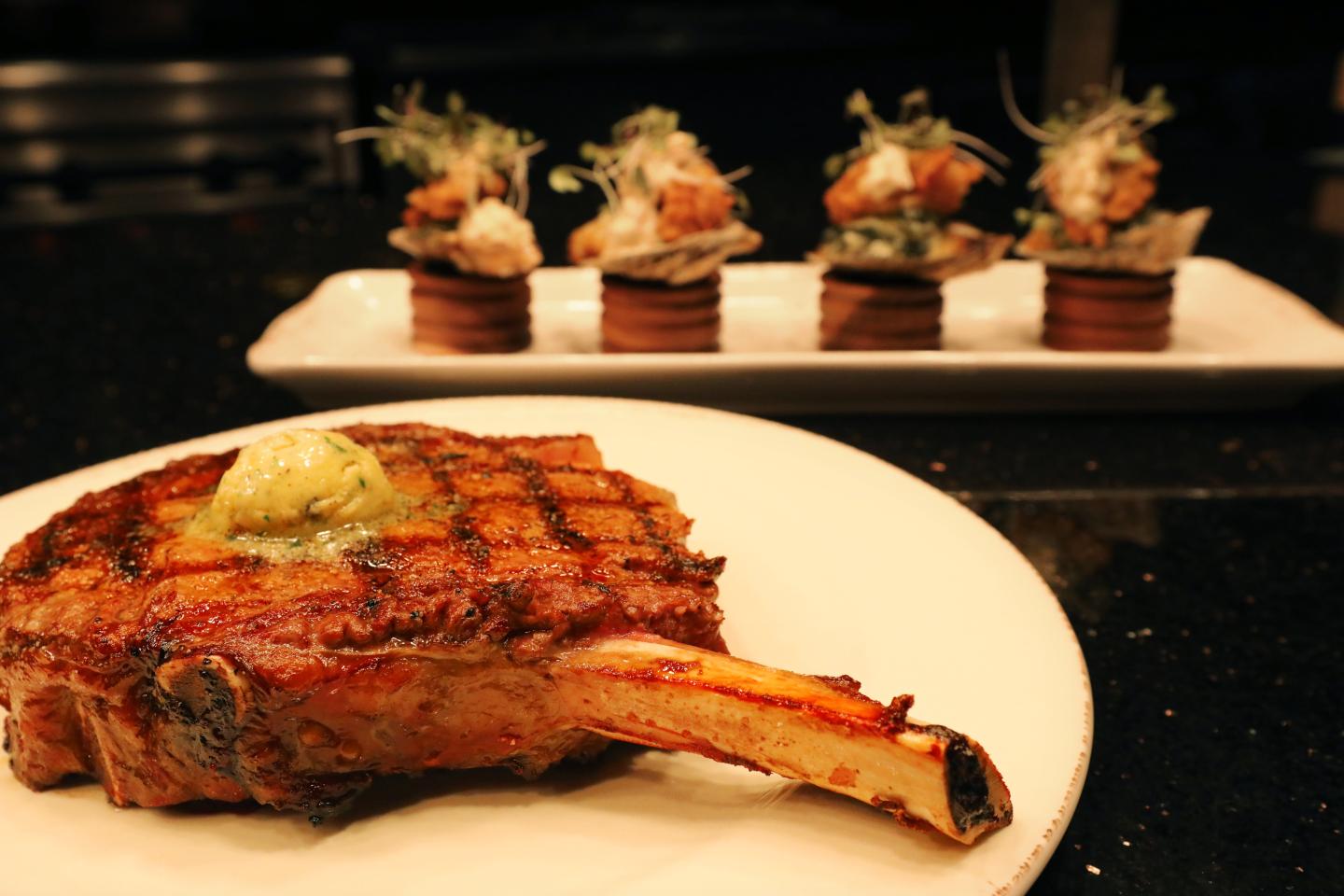 Dining at Saracen Casino Resort