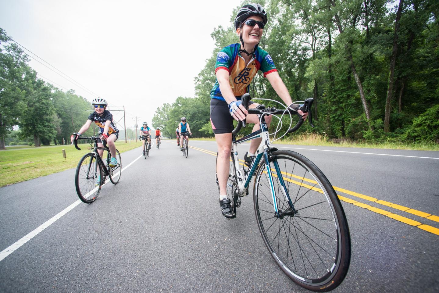 Cycling the Little Rock Big Dam Bridge on the Arkansas River Trail