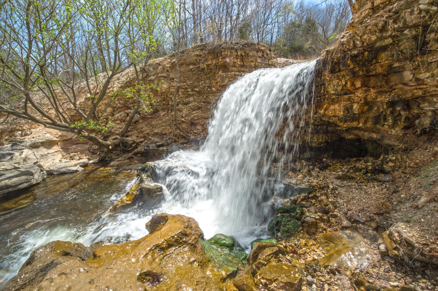 Tanyard Creek Falls at Blowing Springs Park