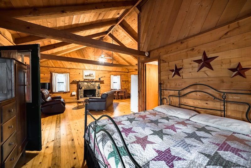 Bedroom in cabin