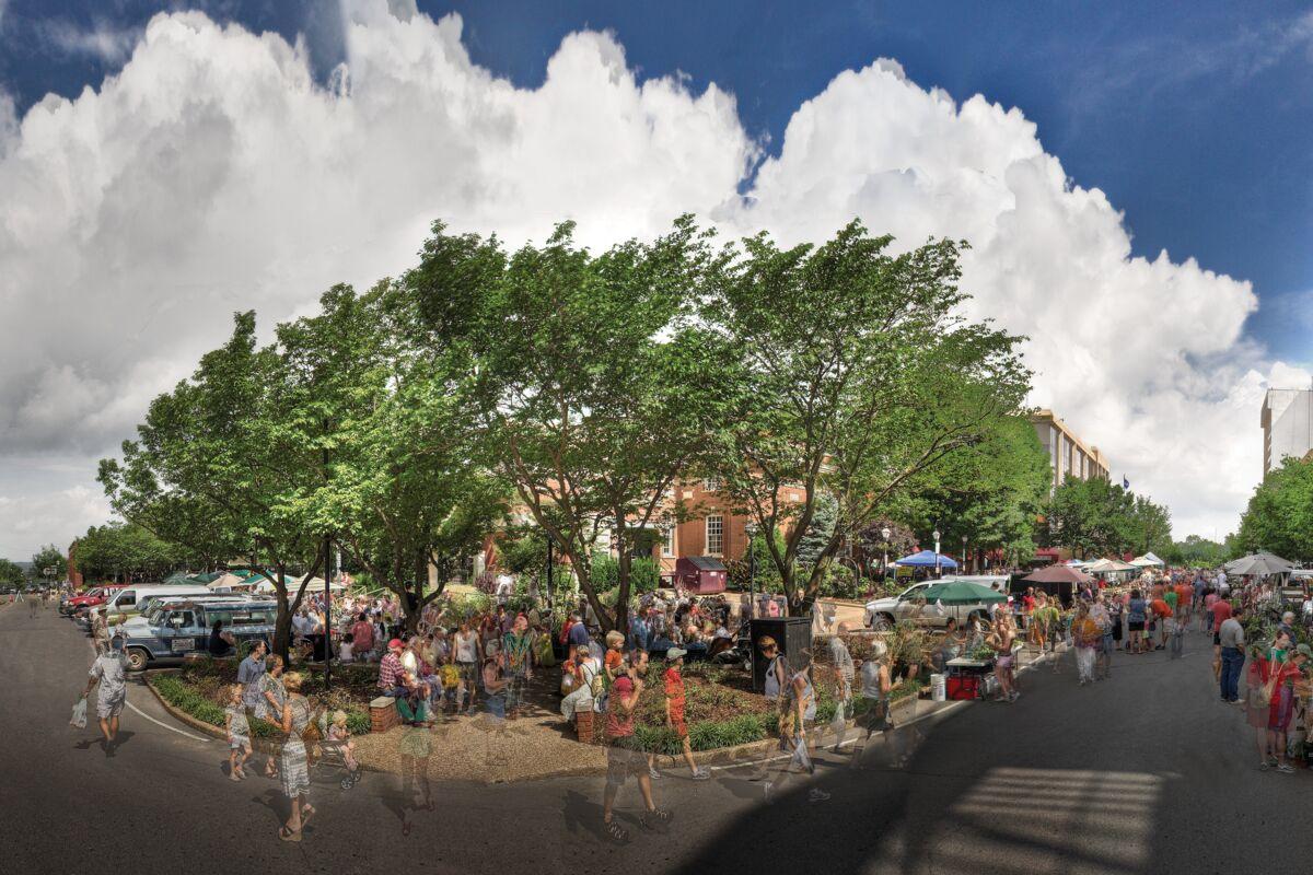 Fayetteville Downtown Square &amp; Gardens