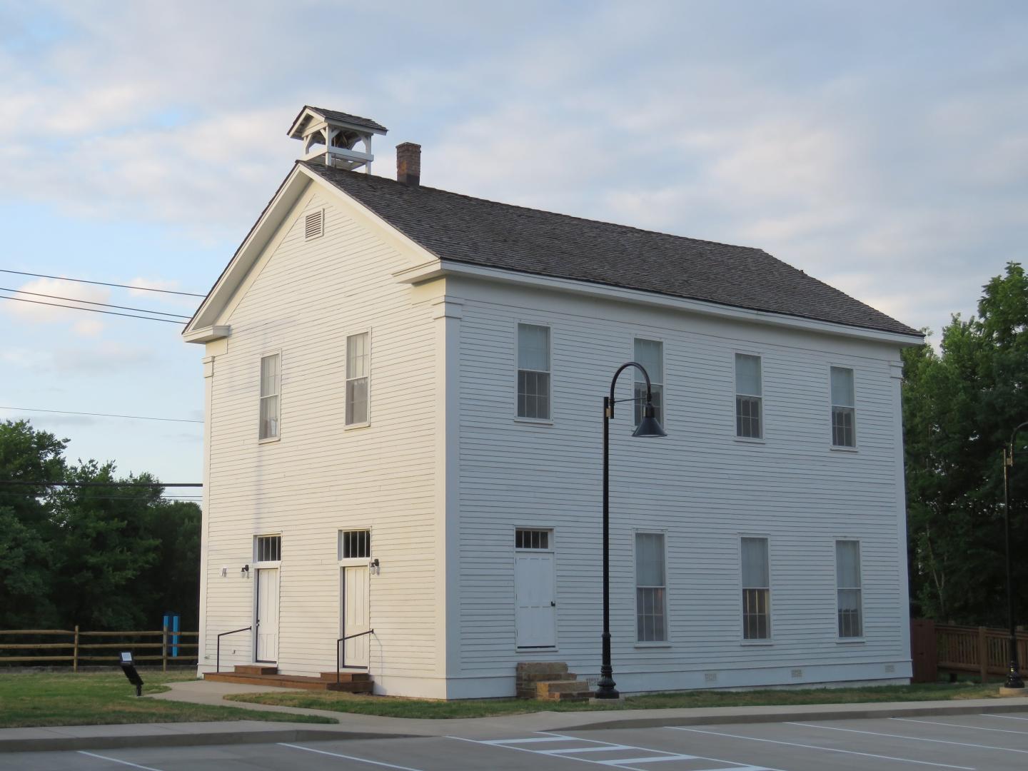 The Shiloh Meeting Hall, which is now part of the Shiloh Museum of Ozark History, is the oldest standing building in Springdale. It has served as a church and an Independent Order of Odd Fellows lodge.