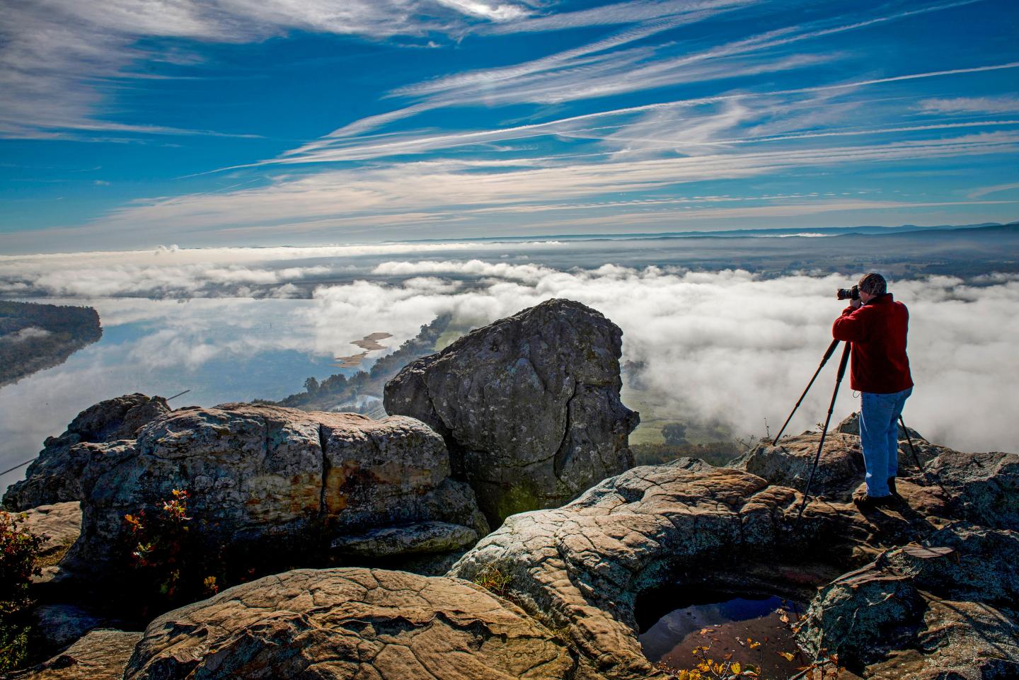Stouts Point Overlook at Petit Jean State Park