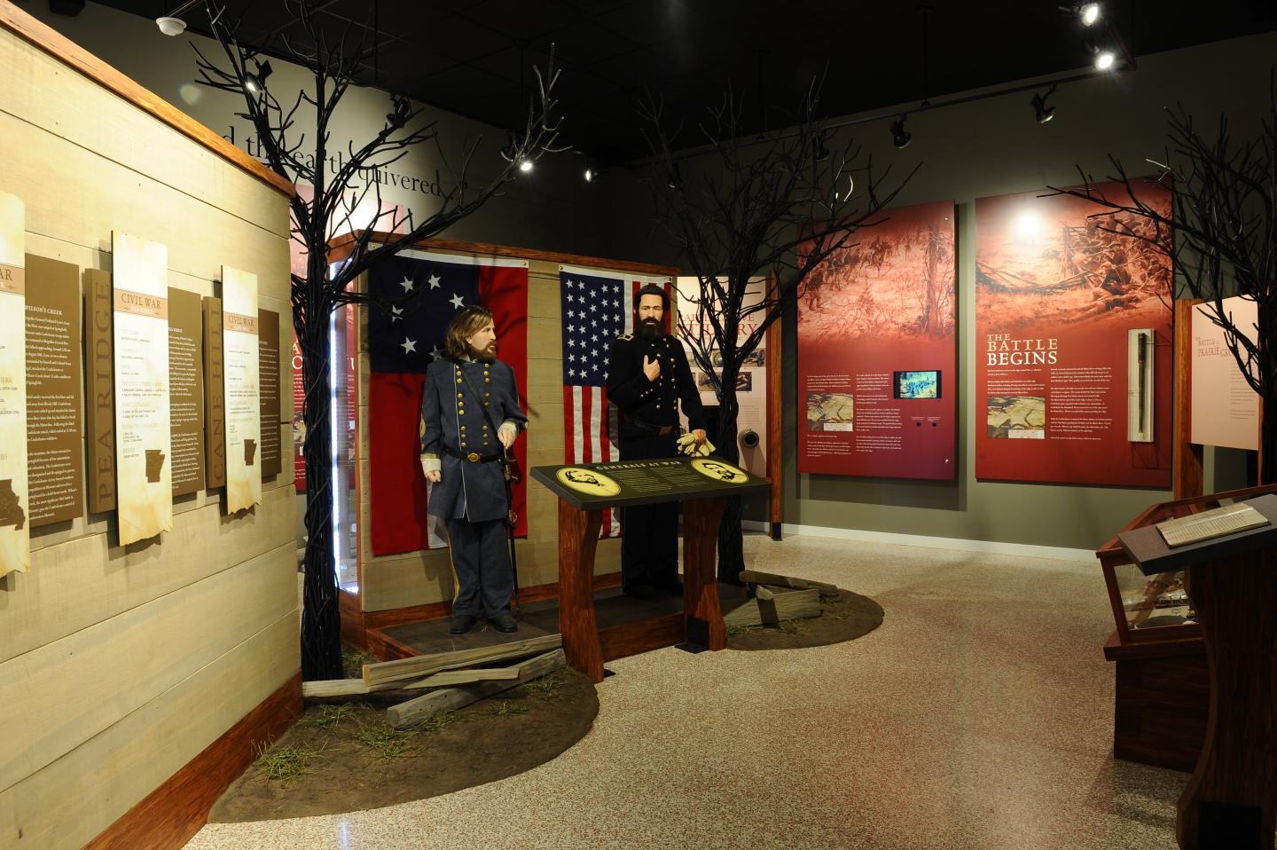 Hindman Hall Museum exhibits tell the story of the Battle of Prairie Grove